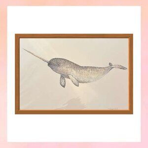 Whale Art Print
